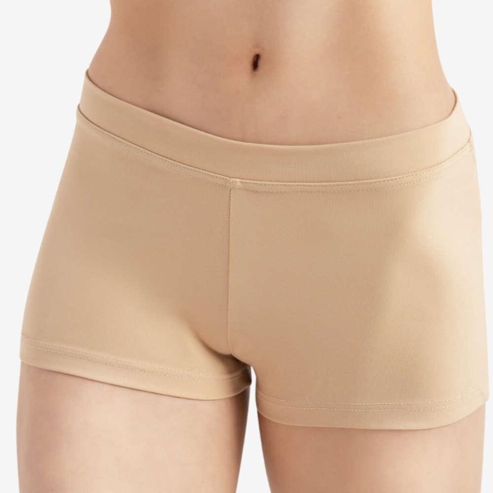 Nude Capezio low rise boy shorts